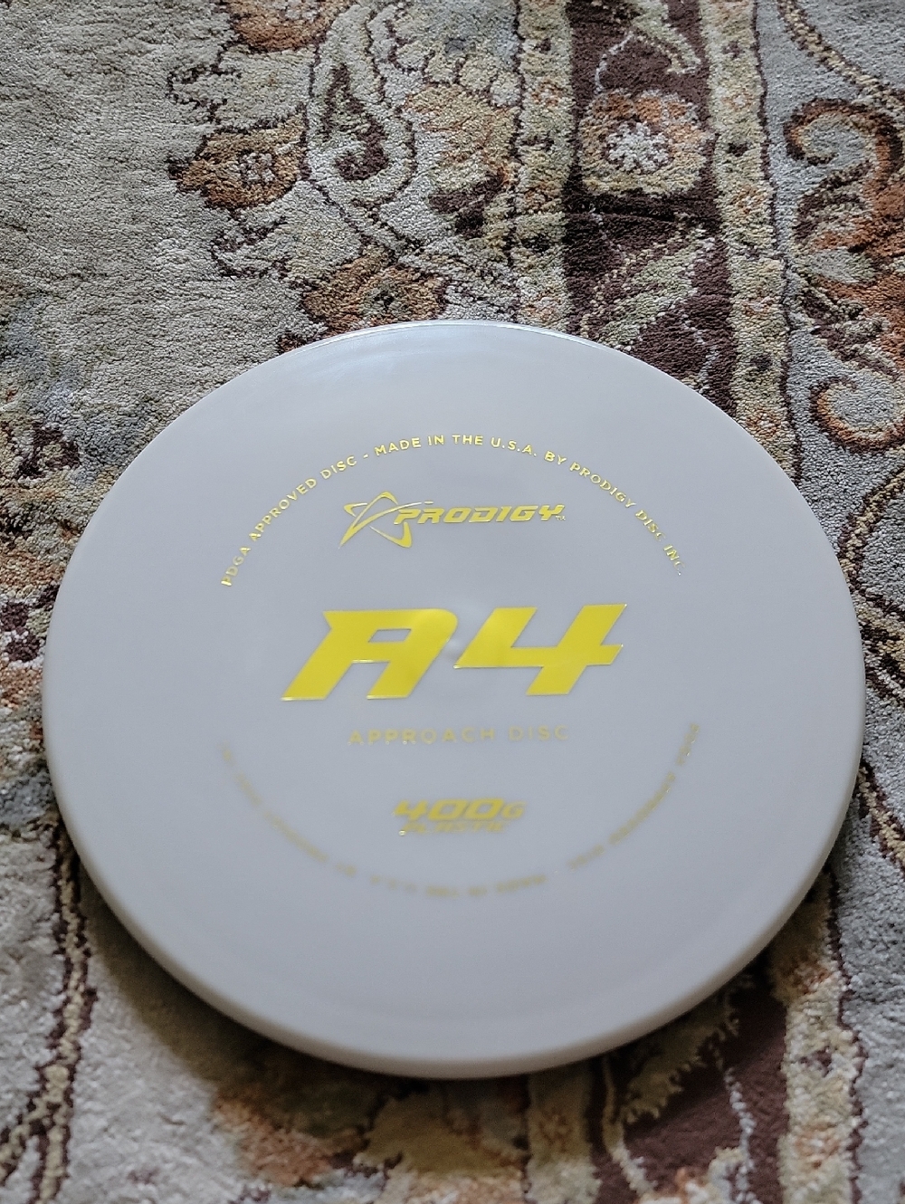 NEW Prodigy A4 Approach Disc 174 Grams Gold Stamp 400G Plastic
